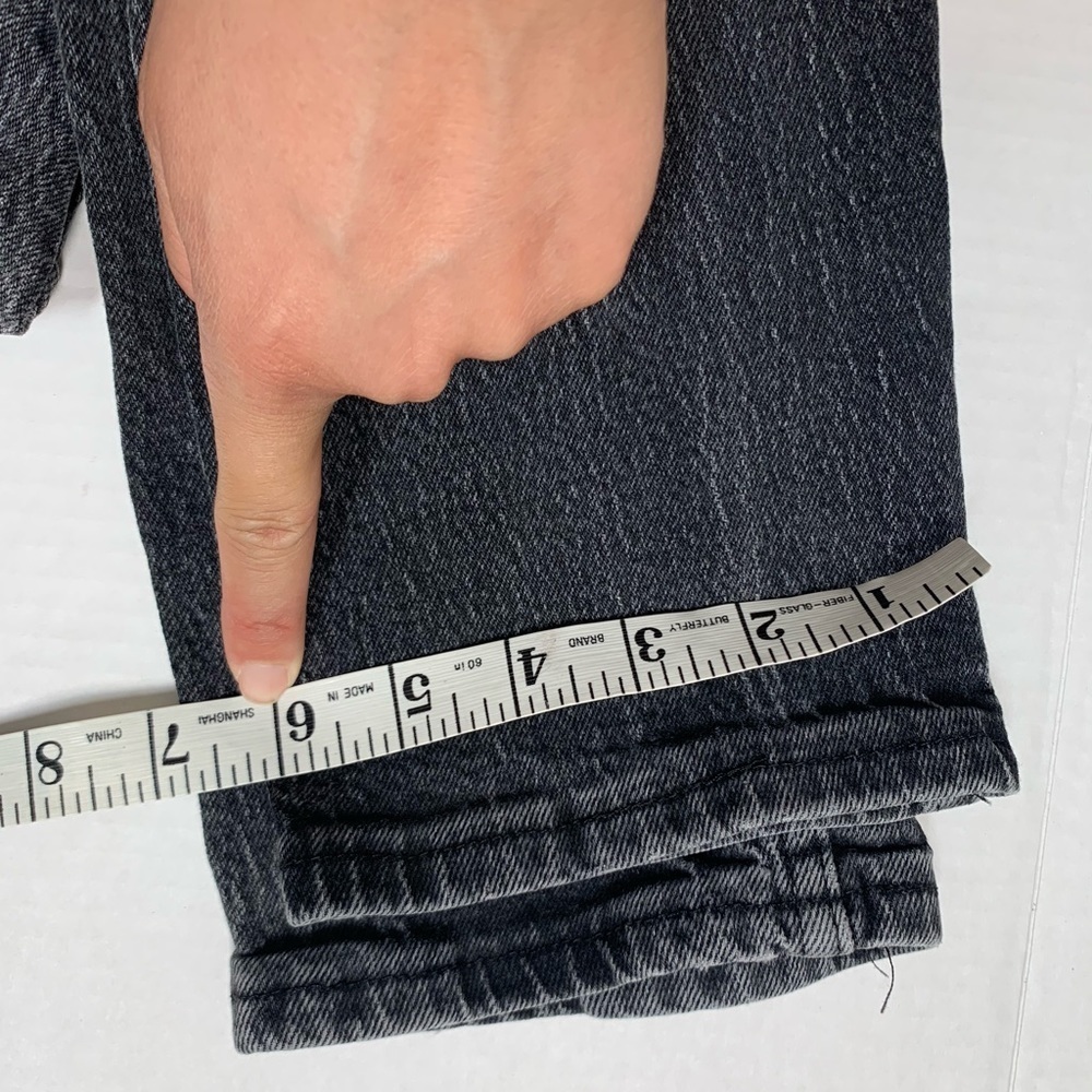 Vintage Women’s Straight High-Rise Black Wranglers - Picture 10 of 12